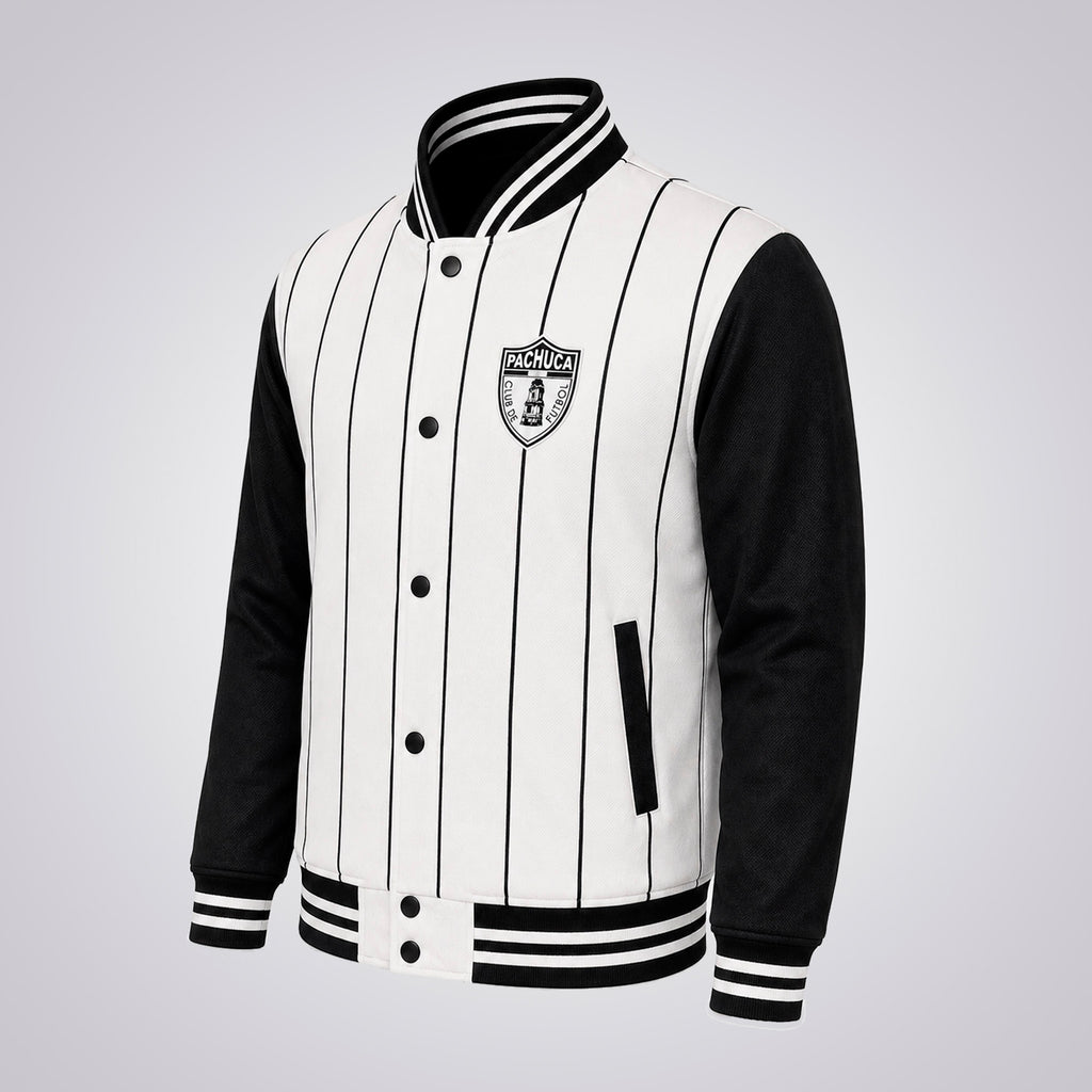 Chamarra Varsity W/B Pachuca