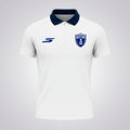 Playera Polo Blanca de Concentración