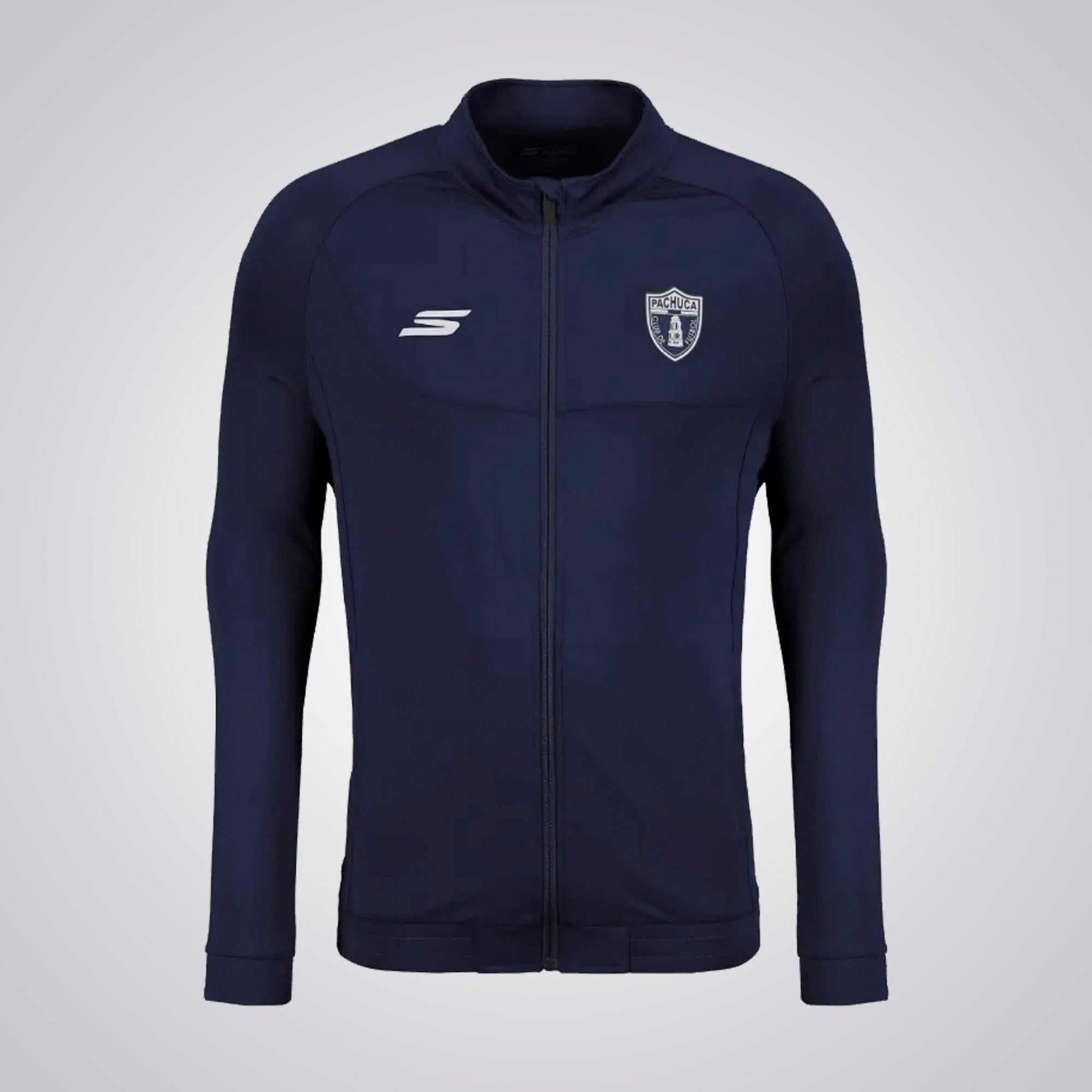 Chamarra Skechers Sport Fútbol Entrenamiento Pachuca Color Marino Para Hombre