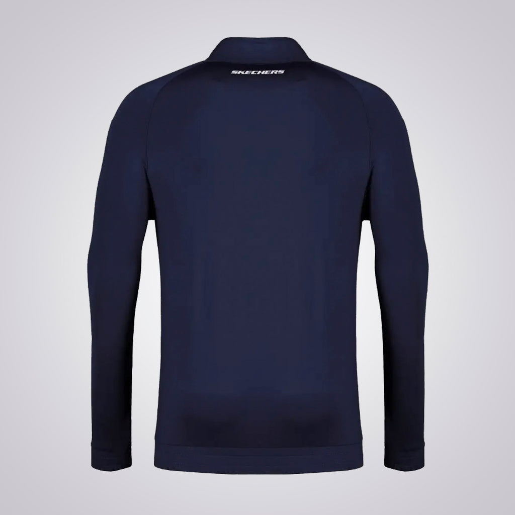 Chamarra Skechers Sport Fútbol Entrenamiento Pachuca Color Marino Para Hombre