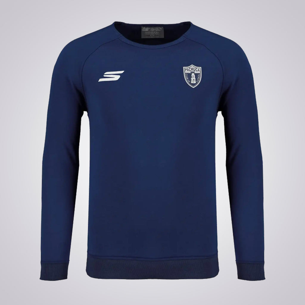 Suéter Skechers Sport Fútbol Entrenamiento Pachuca Color Marino Para Hombre