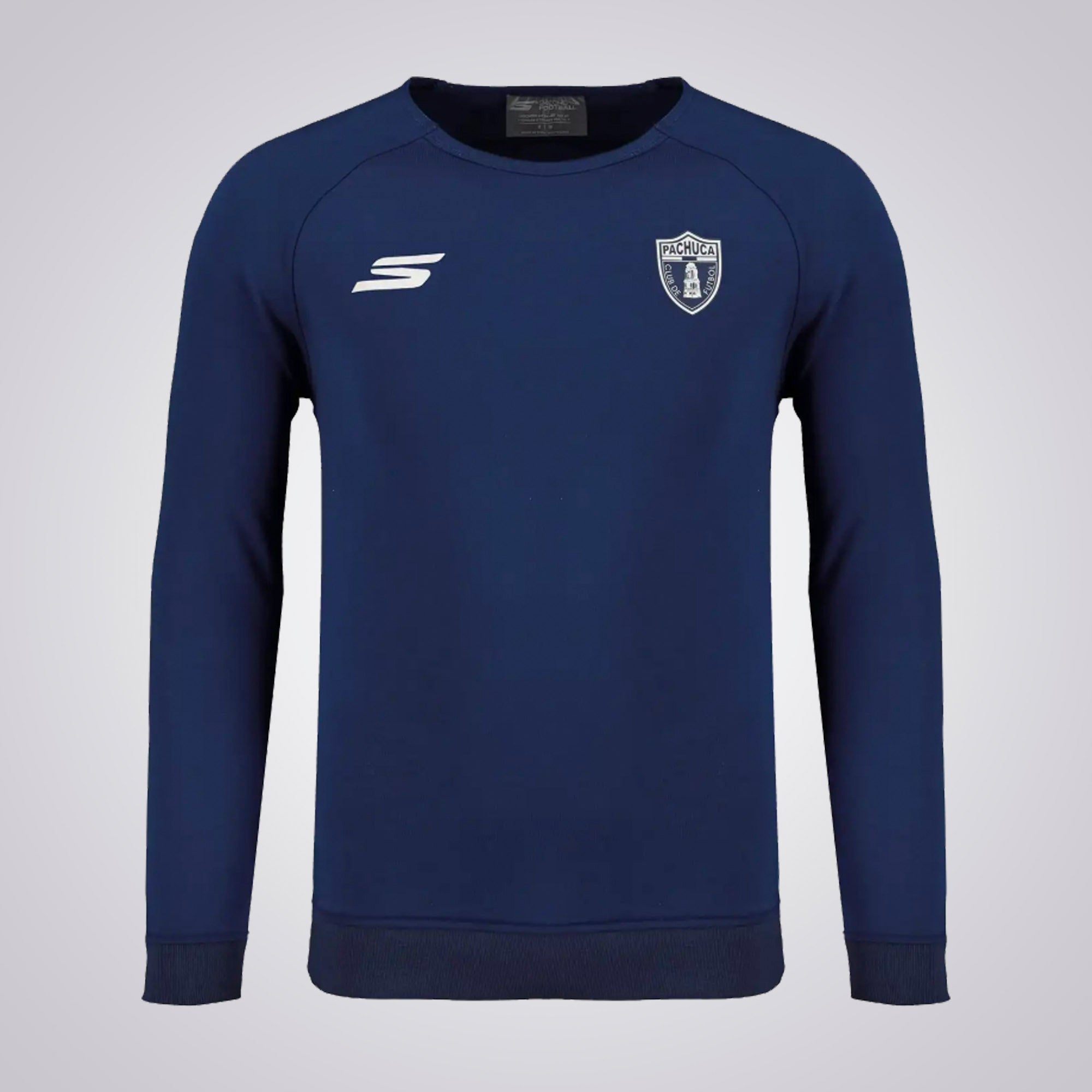 Suéter Skechers Sport Fútbol Entrenamiento Pachuca Color Marino Para Hombre