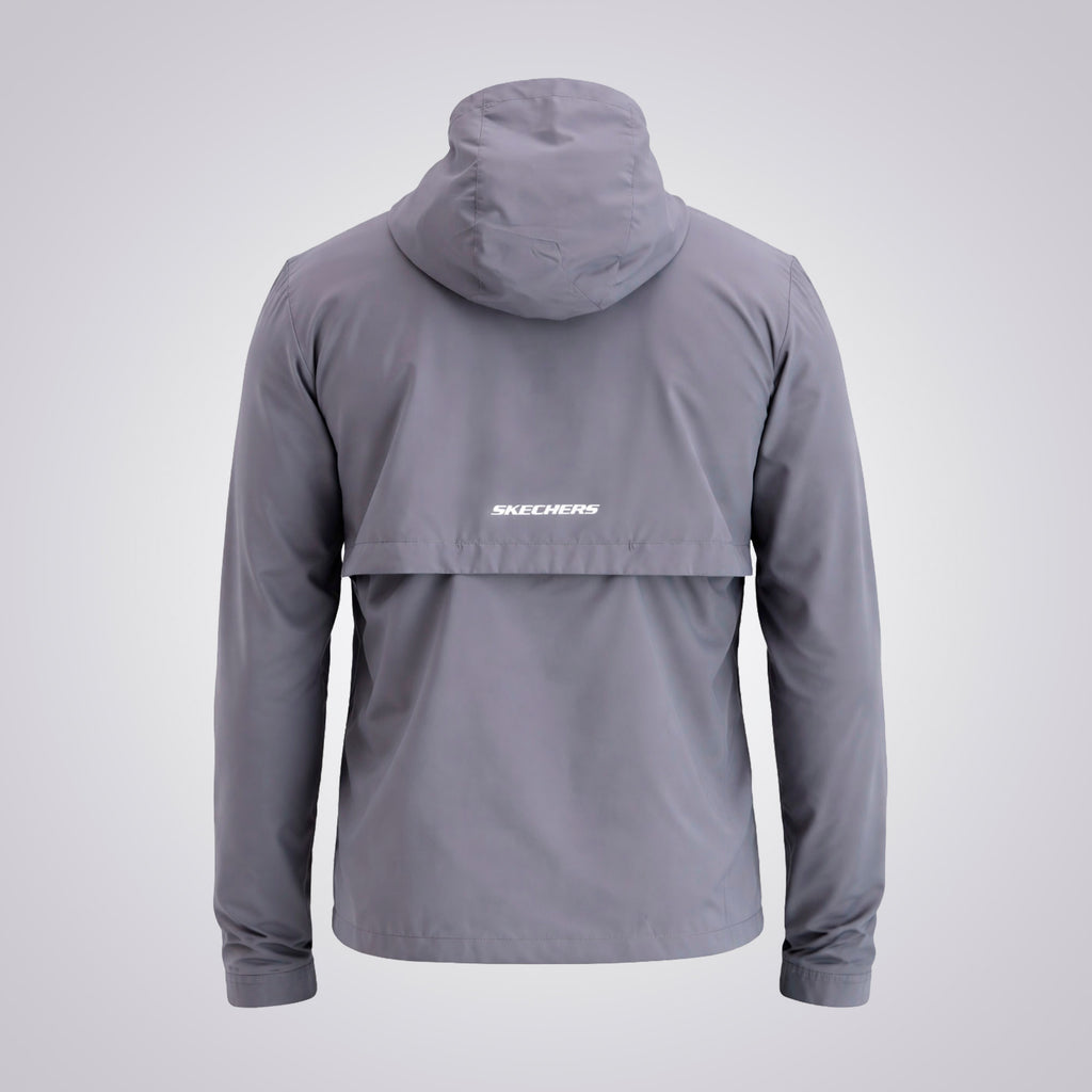Rompevientos Skechers Futbol Pachuca Gris