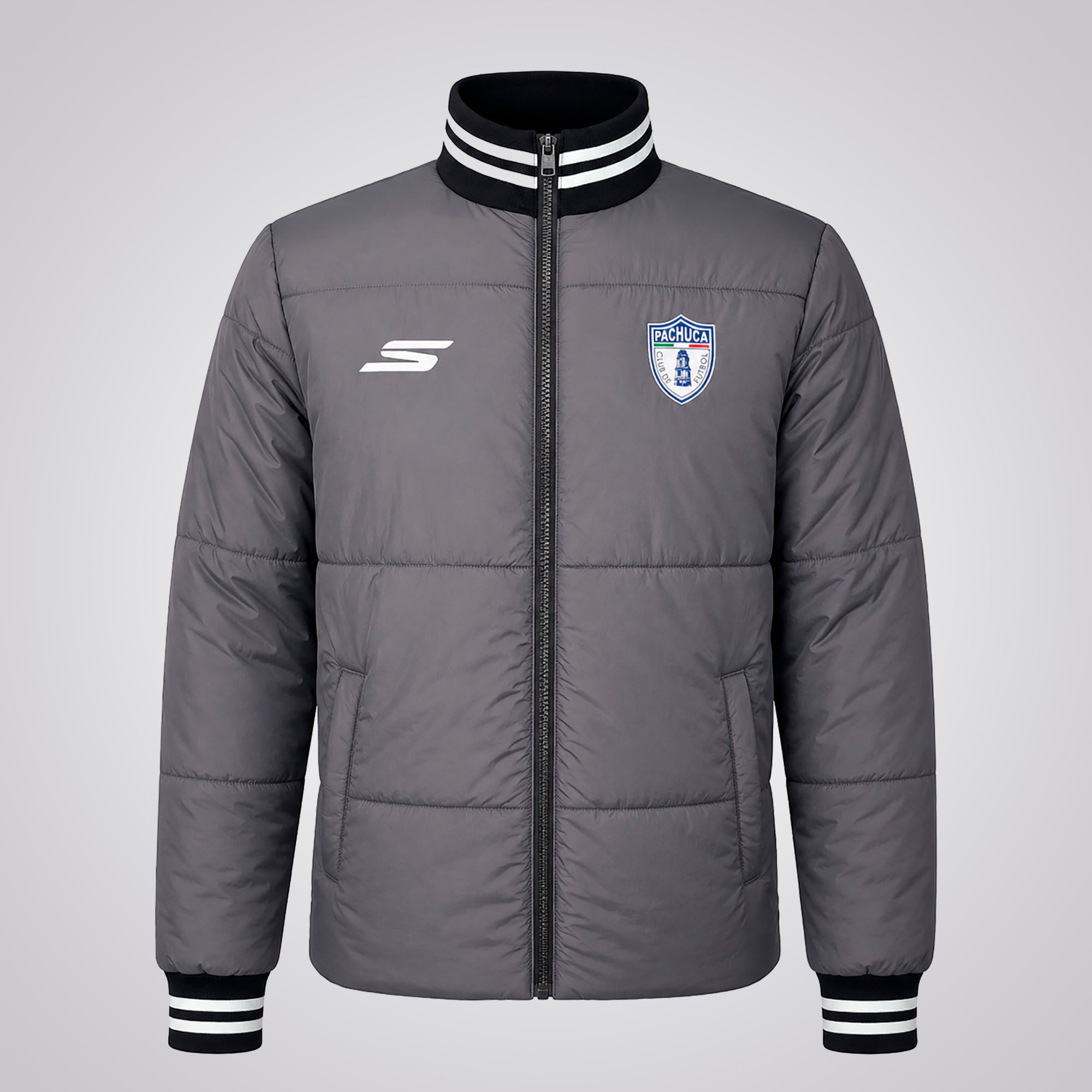 Chamara Puffer Pachuca Gris Grafito